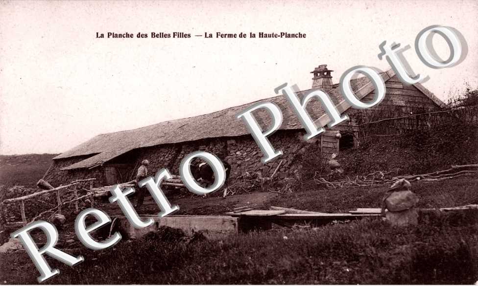 La planche des belles filles, la ferme de la haute planche