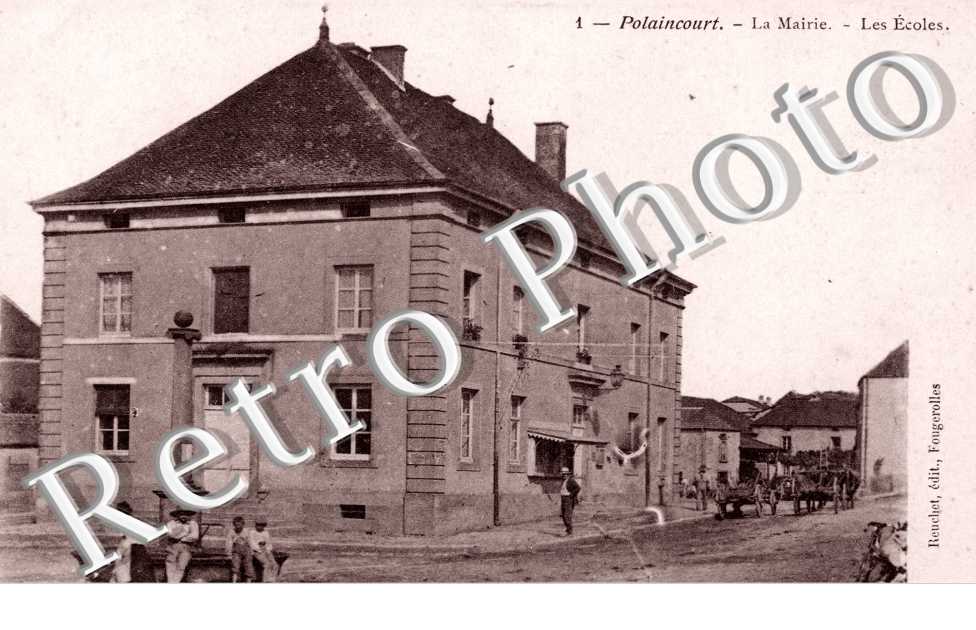 la mairie, les ecoles