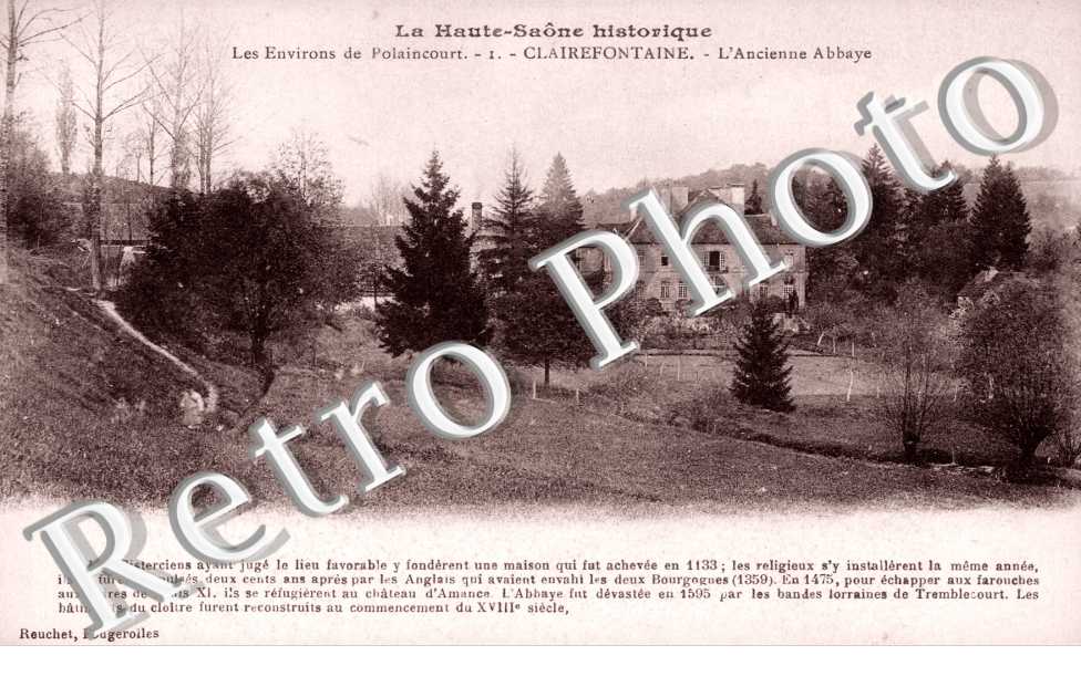 Clairefontaine - l'ancienne abbaye