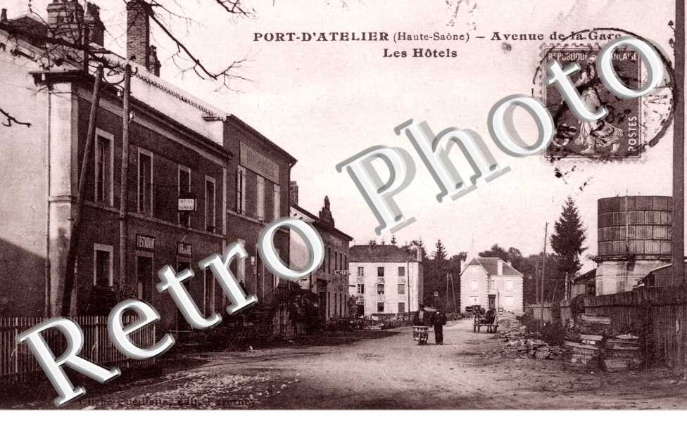 Avenue de la gare Les hotels