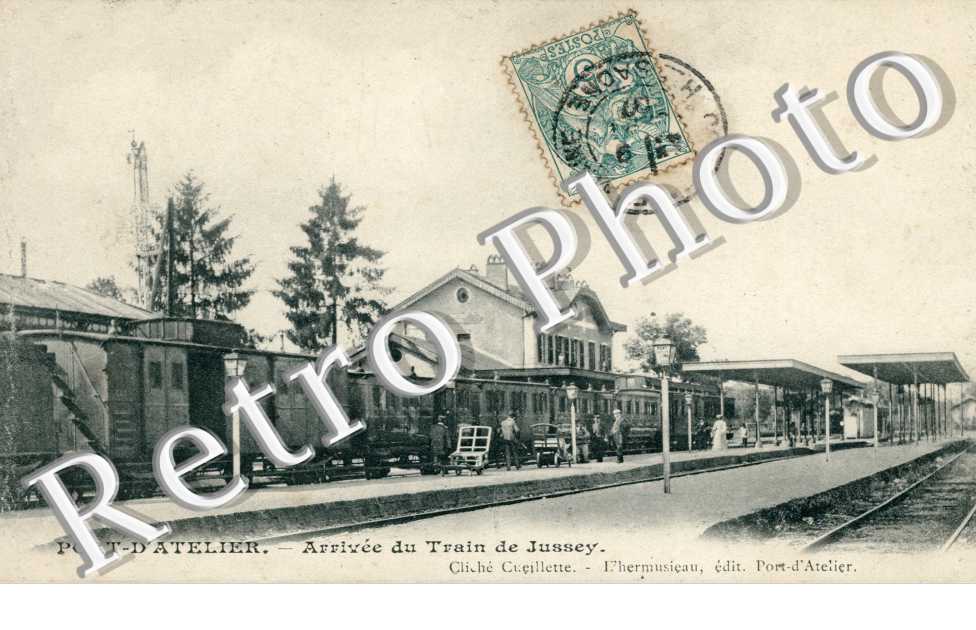 Arrivée du train de Jussey