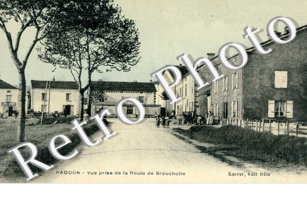 vue prise de la route de Breuchotte