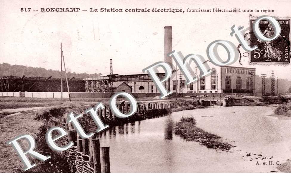 La station centrale electrique, fournissant l'electricite a toute la region