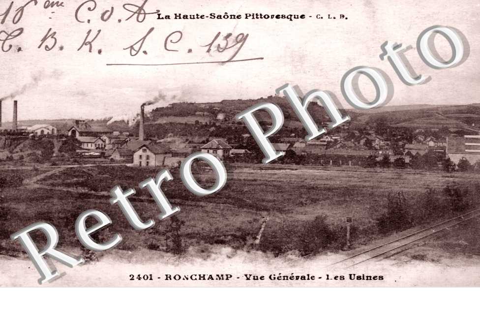 Vue generale - les usines