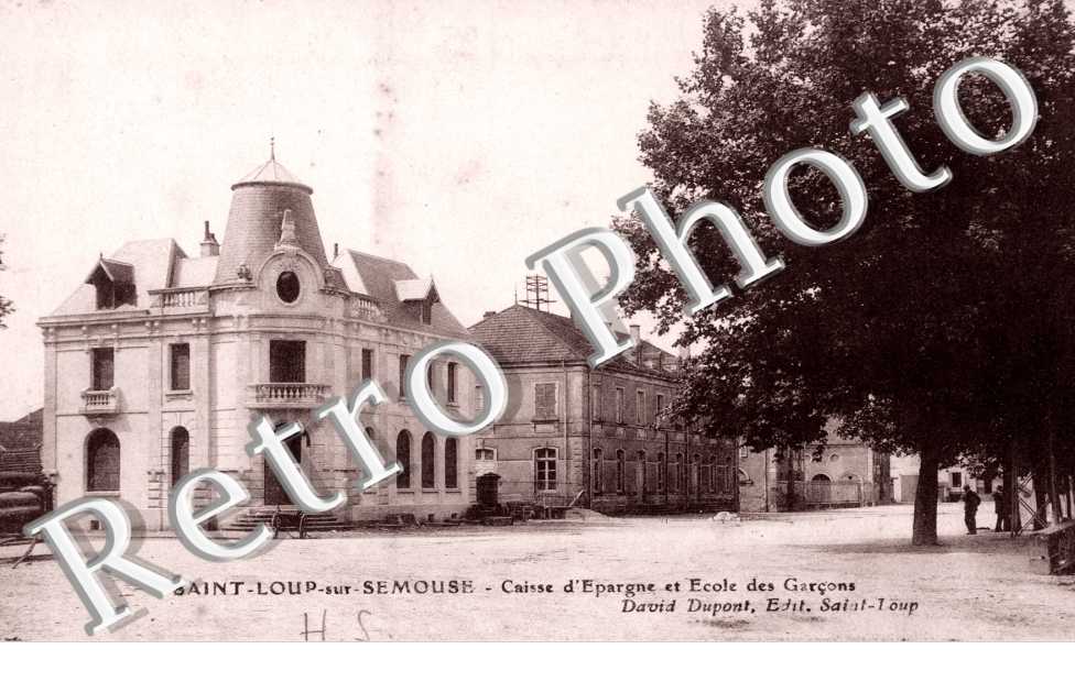 Caisse d'Epargne et Ecole des garcons