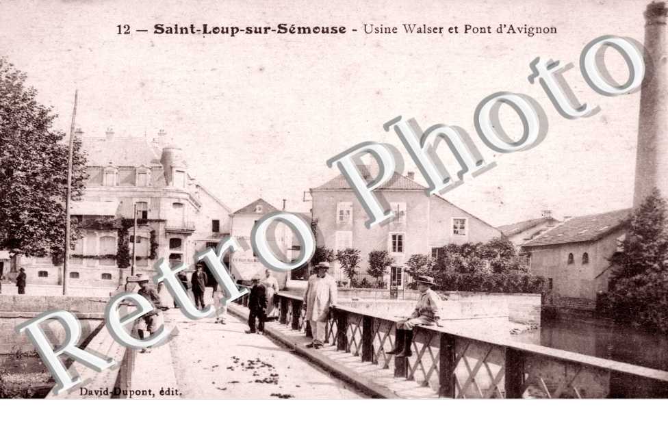 Usine Walser et Pont d'Avignon