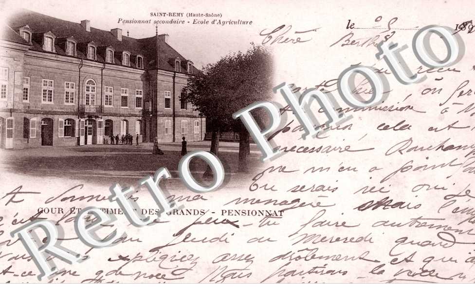 Pensionnat secondaire - Ecole d'Agriculture
