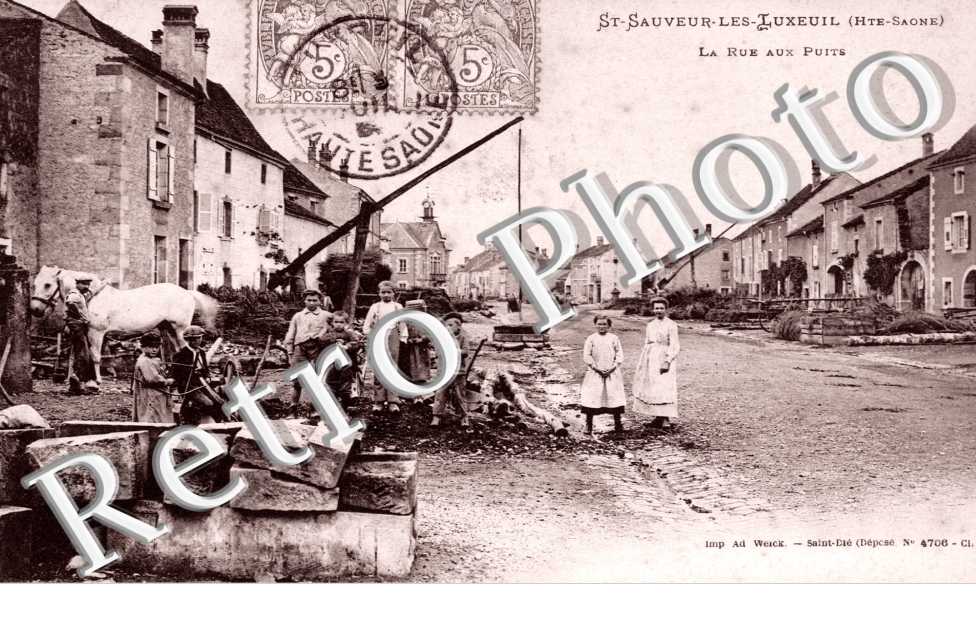 La rue aux puits