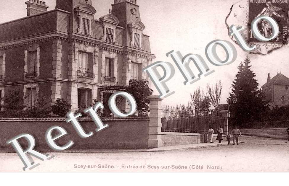 Entree de scey sur saone