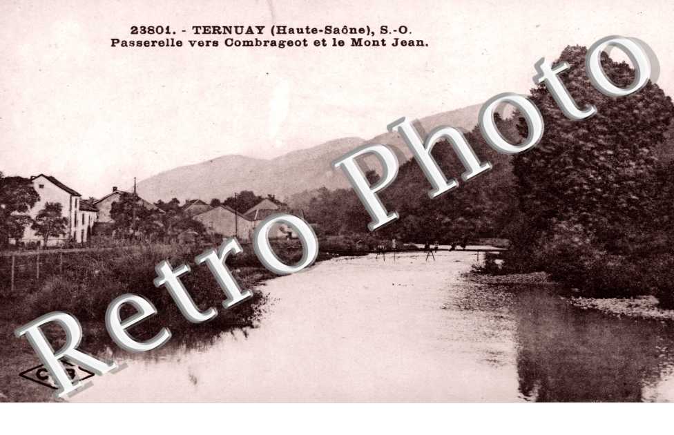 Passerelle et le mont Jean