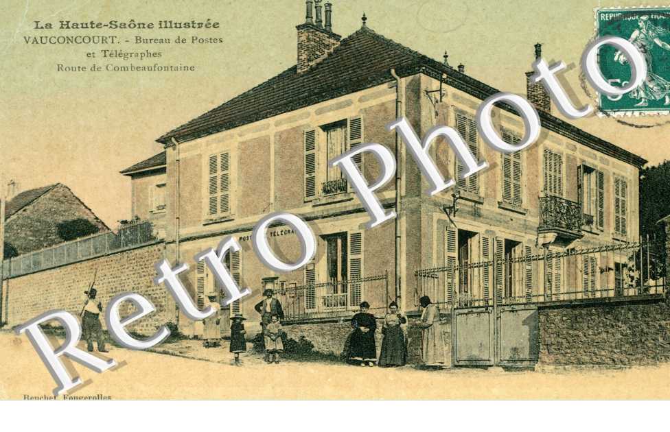 Bureau de poste - telegraphes - route de Combeaufontaine