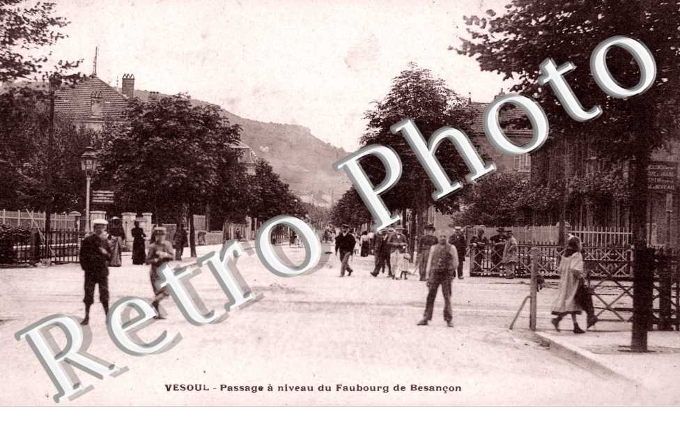 Passage a niveau du Faubourg de Besancon