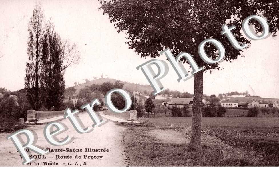 Route de Frotey et la Motte