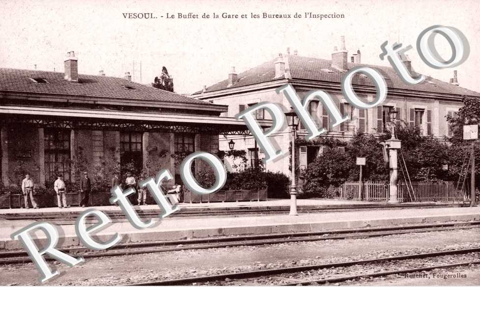 Le Buffet de la Gare et les Bureaux de l'Inspection
