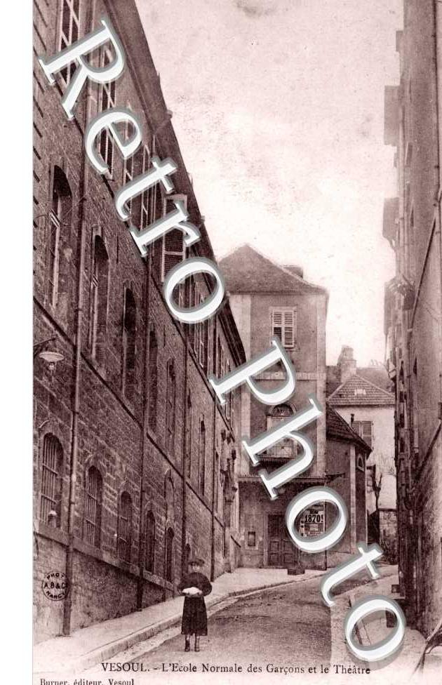 l'ecole Normale des Garcons et le Theatre