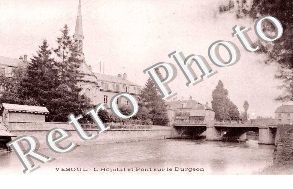 l'hopital  et le pont sur le Durgeon