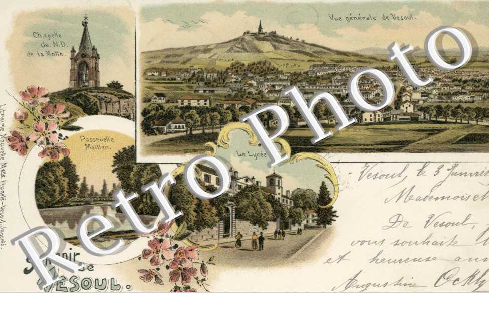 CARTE SOUVENIR COULEUR