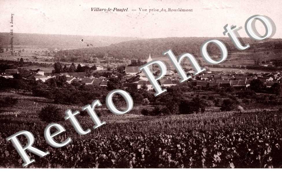 vue prise du Bourlemont