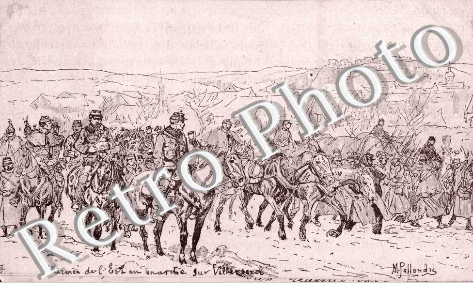 L'Armee de l'Est en marche sur Villersexel