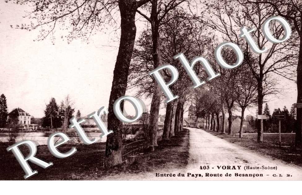 Entree du pays - route de Besancon