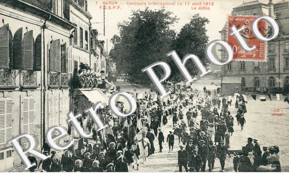 Concours interregional du 17 aout 1913 F. G.S. P. F.