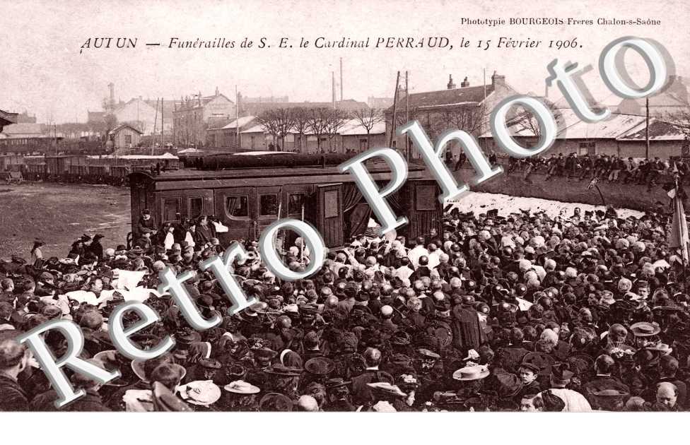 Funerailles de S. E. le Cardinal Perraud, le 5 fevrier 1906