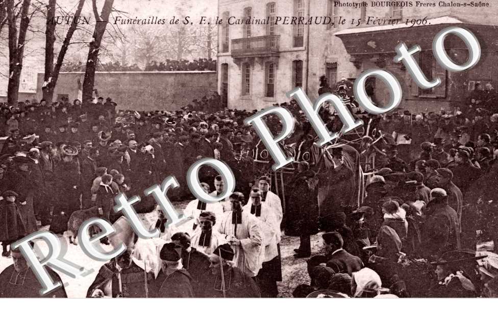 Funerailles de S.E. le Cardinal Perraud 15 fevrier 1906