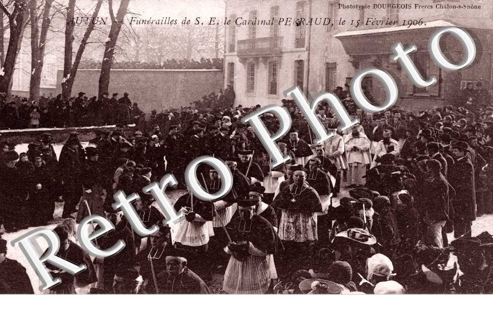 Funerailles de S.E. le Cardinal Perraud 15 fevrier 1906