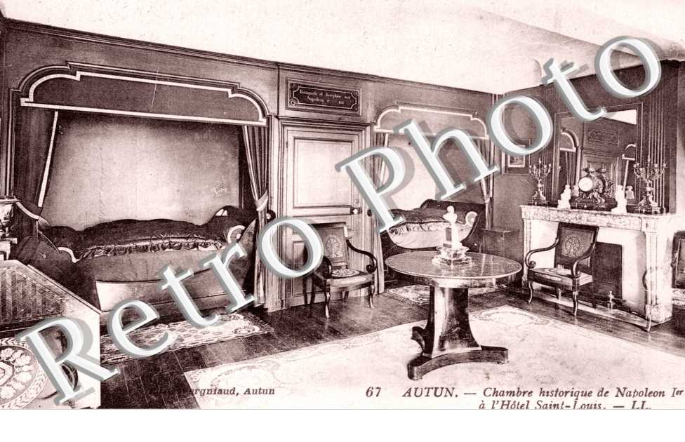 Chambre Historique de Napoleon Ier a l'Hotel Sant Louis
