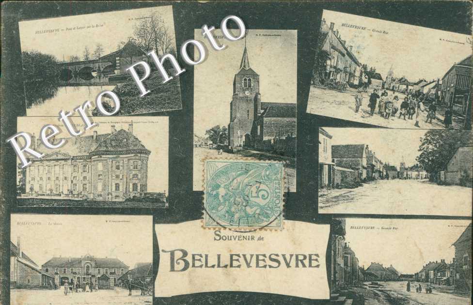 (carte multivues souvenir)