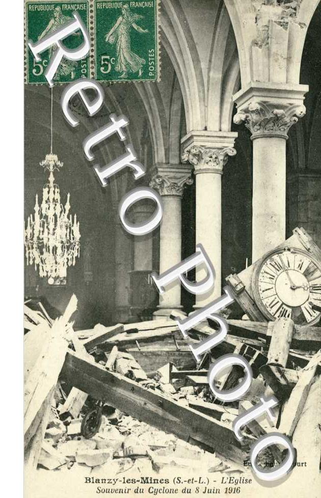 L'Eglise, Souvenir du Cyclone du 8 juin 1916