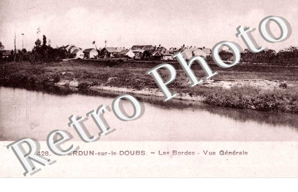 Verdun sur le Doubs, Vue generale