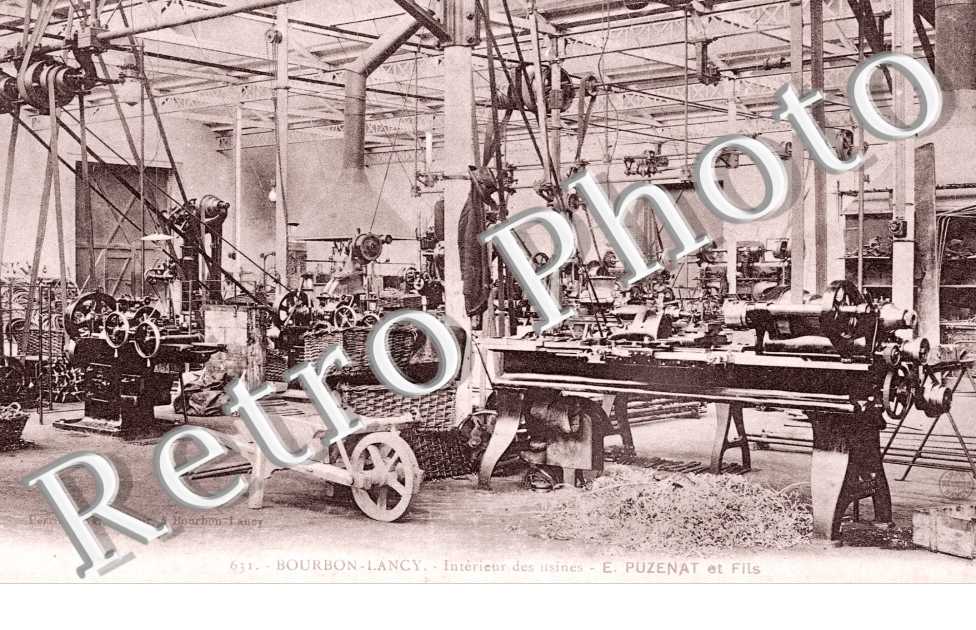 Interieur des usines - E. Puzenat et fils