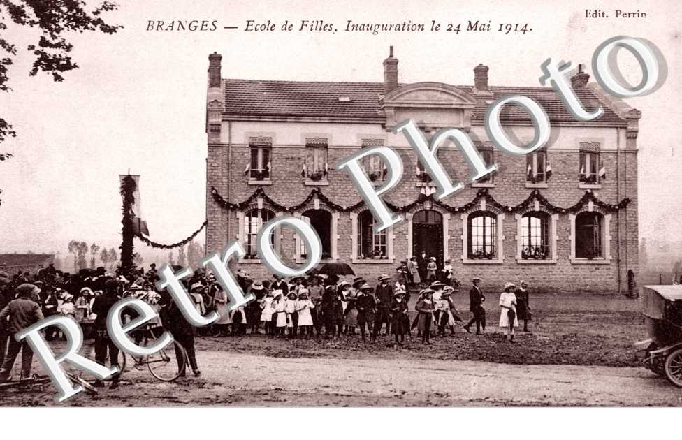 Ecole de filles - inauguration le 24 mai 1914