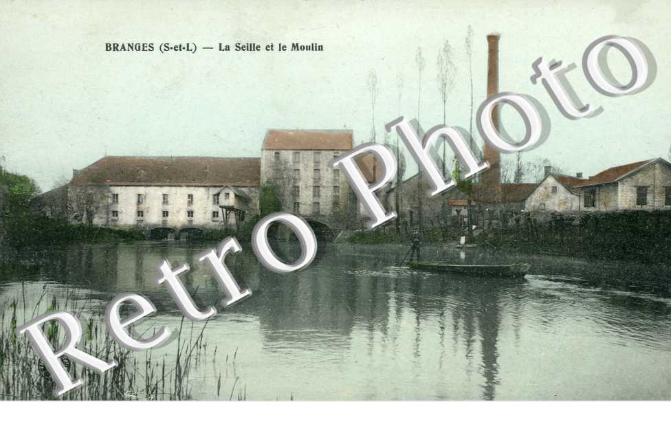 La Seille et le moulin