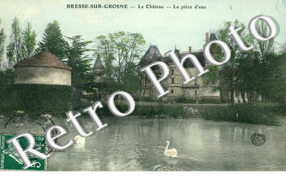 Le chateau - la piece d'eau