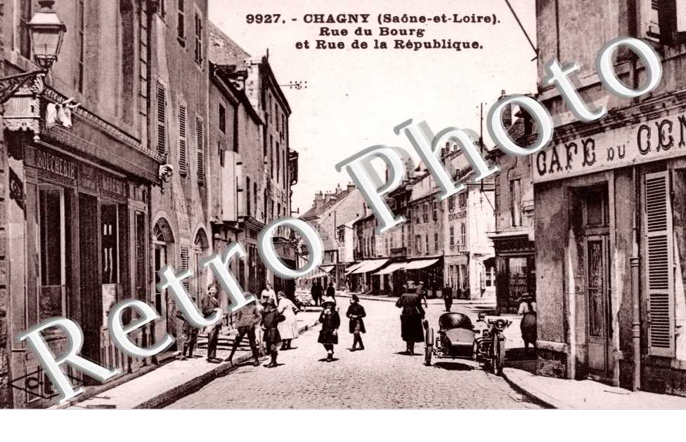 Rue du Bourg et Rue de la Republique