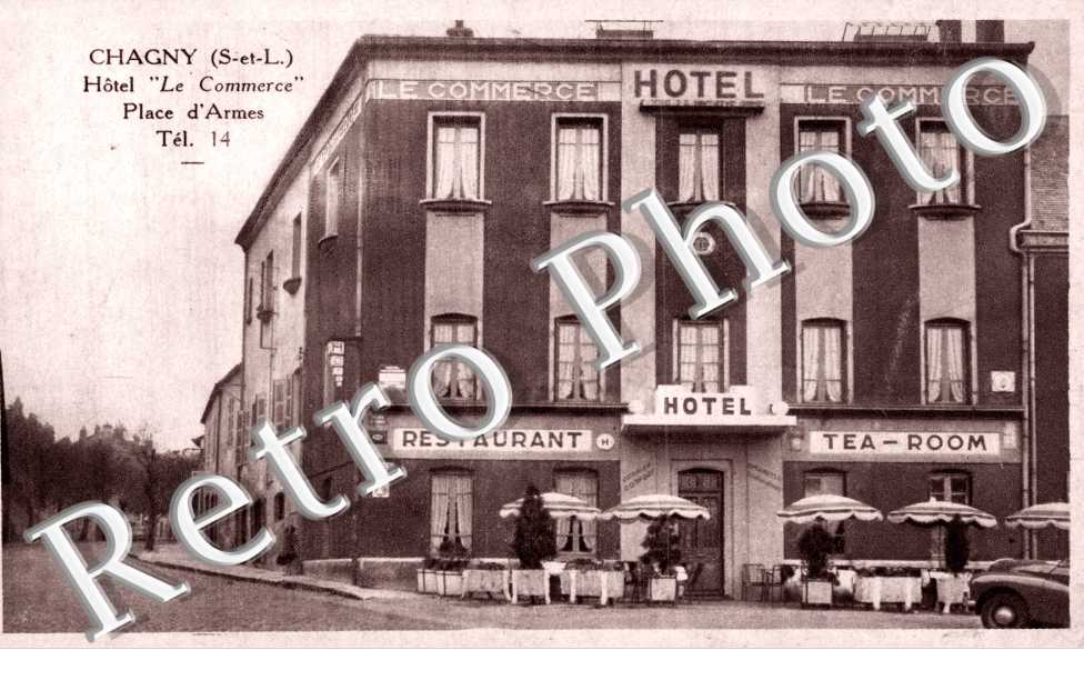 Hotel "Le Commerce", la Place d'Armes
