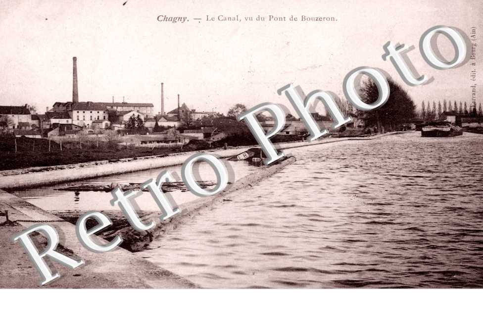 le Canal, Vu du Pont de Bouzeron