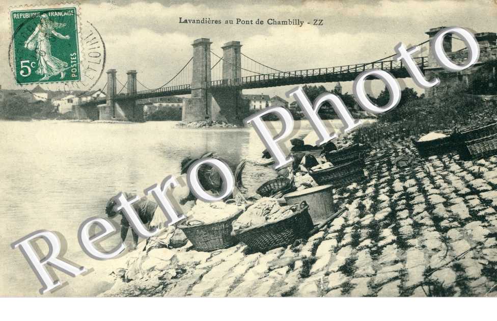 Lavandieres au Pont