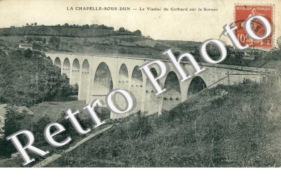 Viaduc du Gothard sur le Sornin