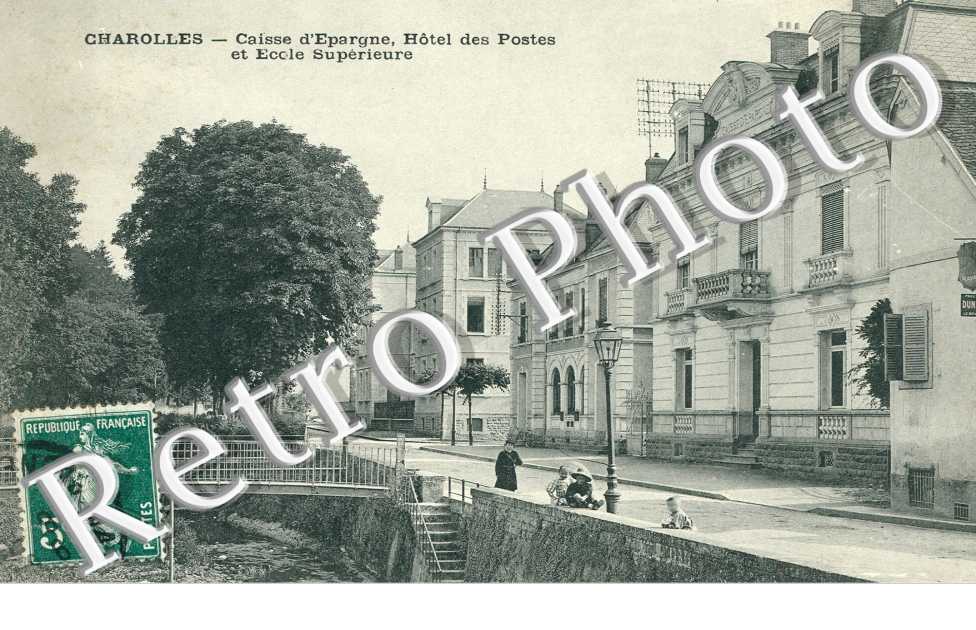 Caisse d'Epargne, Hotel des Postes et Ecole Superieure