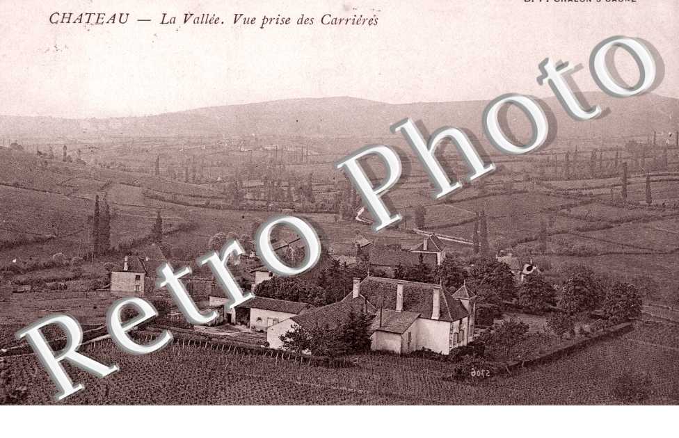 La vallee - vue prise des carrieres