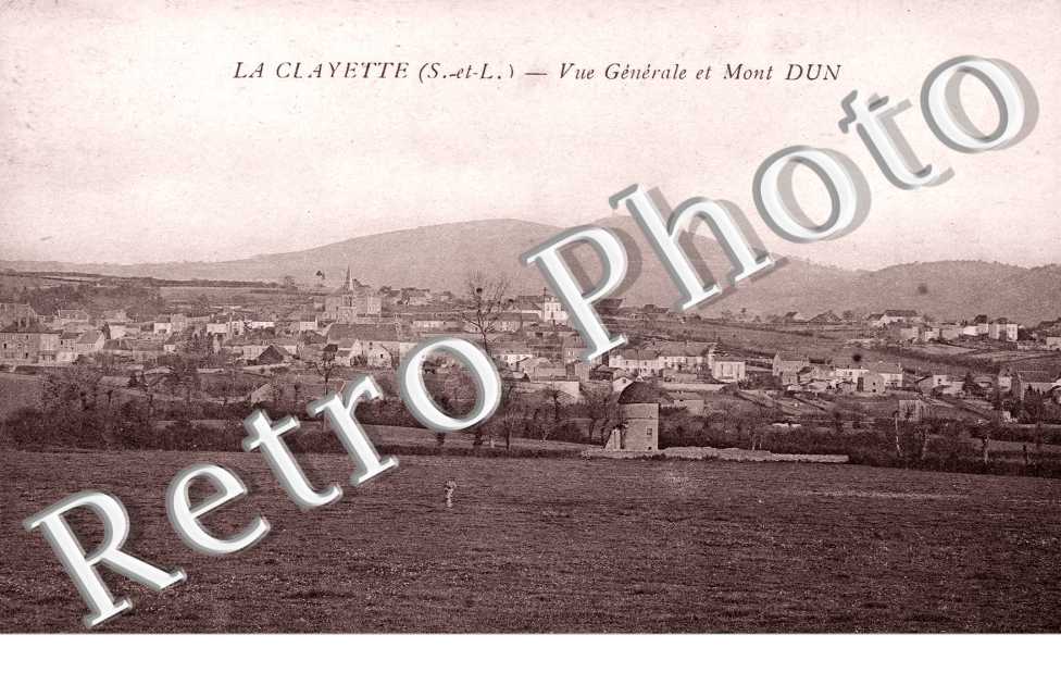 Vue generale et mont Dun