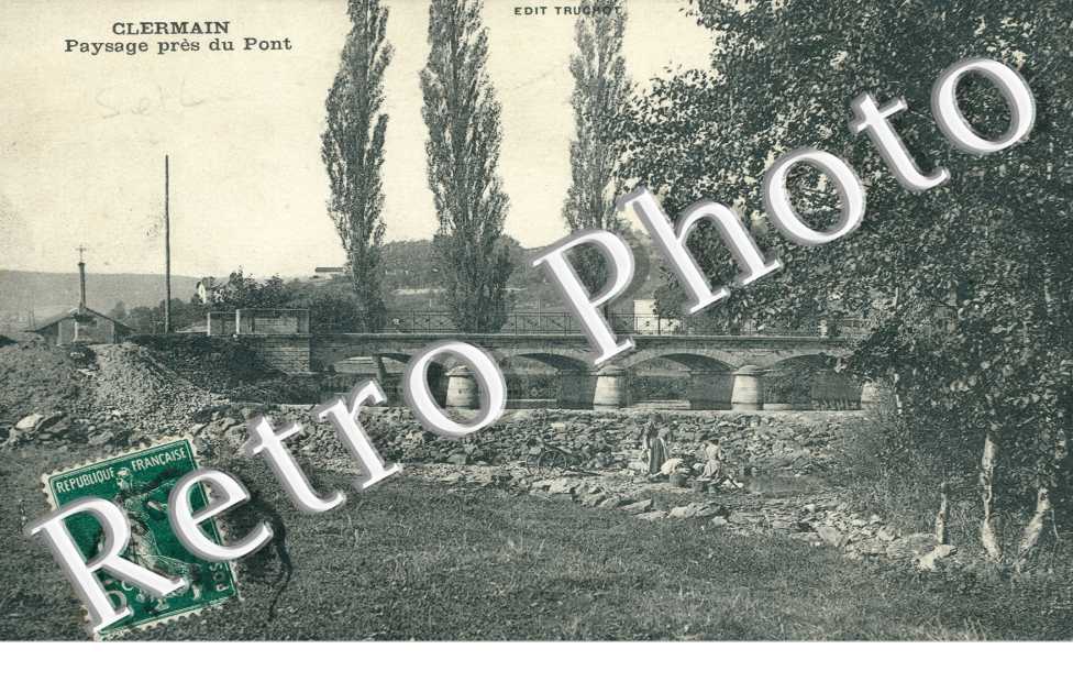 Paysage pres du Pont