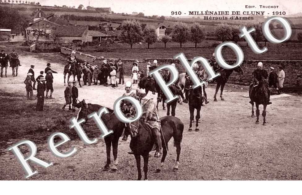 Millenairede Cluny 1910 - Herauts d'Armes