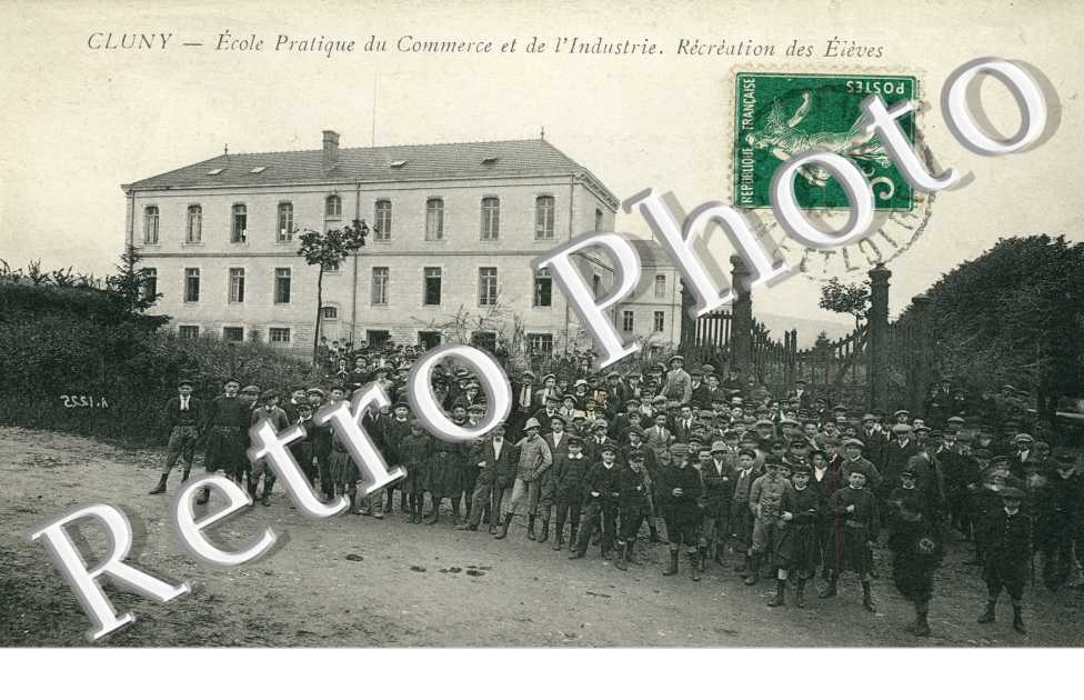 Ecole Pratique du Commerce et de l'Industrie, Recreation des eleves - 1913
