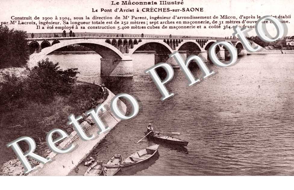 Le pont d'Arciat