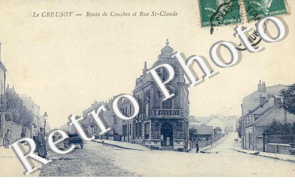Route de Couches et Rue Saint Claude