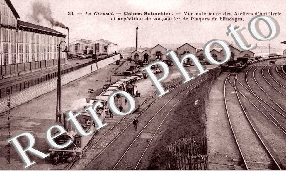 Usine Schneider - atelier d'artillerie